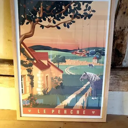 La Dragonne, Centre De Belleme, Maison Entierement Equipee, Jardin, Vue Foret Дом отдыха