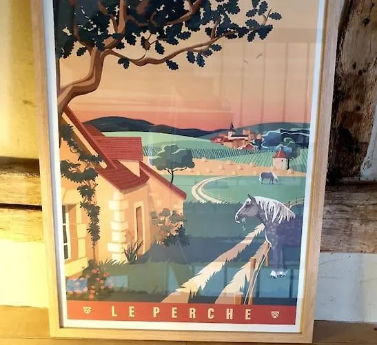 La Dragonne, Centre De Belleme, Maison Entierement Equipee, Jardin, Vue Foret 度假居